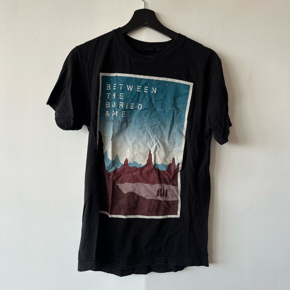 Between The Buried And Me Shirt Mens XS‎ Black Coma Ecliptic Tour Band Tee